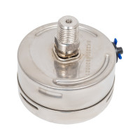 Манометр от 0 до 400 бар из нержавеющей стали, D63 мм, NPT 1/4", штуцер сзади по центру A-Flow G32-S-4N-63B-400bar