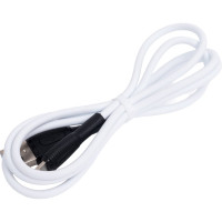 USB кабель Borofone bx86 advantage lightning 8-pin, 1м, 2.4a, силикон (белый) 0L-00057818