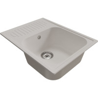 Мойка MIXLINE ml-gm18 с крылом, ультра-белая (341), 640x490x190 мм new 551975