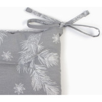 Сидушка Этель "Серебряные ветки" 40x40 см, 100% хлопок, саржа 190 г/м2 9848019