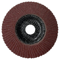 Круг лепестковый торцевой Brown 125х22 мм, Al 60 Flat Abraforce AFBR125AO06058F