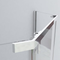 Душевой уголок VINCEA Stresa 1000x1000, хром, стекло шиншилла VSP-1S100CH