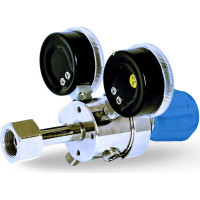 Регулятор давления 16 бар, W21.8x1/14", никелированная латунь A-Flow RPB4CP-RD-16-W-HOS