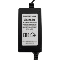 Источник стабилизированного питания Falcon Eye FE-12/20 12В, 2А, защита от КЗ, коннектор (клеммная колодка под винт) в комплекте 00-00015238