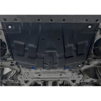 Защита картера и КПП Rival для Geely Tugella АКПП 4WD 2020 111.1923.1