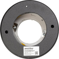 Светильник Smartbuy TS2005 96x80 мм, накладной, под лампу GX53, черный-золото SBL-TS2005-GX53-bg