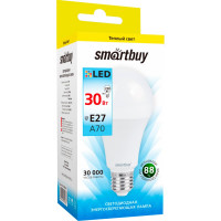 Светодиодная лампа Smartbuy LED A70-30W/3000/E27 SBL-A70-30-30K-E27