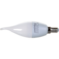 Светодиодная лампа Smartbuy LED свеча на ветру, матовая C37-9,5W/4000/E14 SBL-C37Can-9_5-40K-E14