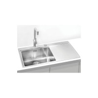 Мойка ALVEUS PURE 50L KMB-90 860х525 мм, 1X левая, в комплекте с сифоном 1127252 1103652