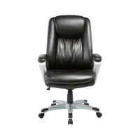 Кресло Easy Chair BNUEСhair-583 TR рециклированная кожа черный, пластик серый 1044978