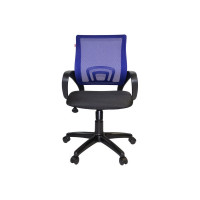 Кресло Easy Chair VTEChair-304 TC Net ткань черная/сетка синяя, пластик 329254