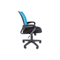 Кресло Easy Chair VTEСhair-304 ТС Net ткань черный/сетка голубой, пластик 926869