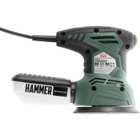 Орбитальная шлифовальная машина Hammer Flex 260 Вт, диаметр 125 мм, 6000-12000 об/мин OSM260