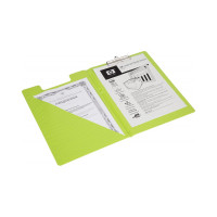 Папка-планшет с зажимом и крышкой Attache Bright colours A4, лайм 1209649