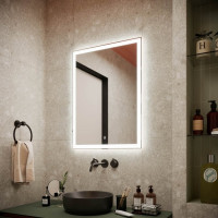 Зеркало для ванной комнаты Sancos City 600x800 c подсветкой, арт. CI600