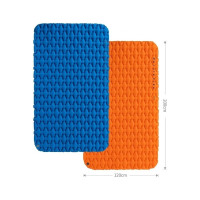Спальный коврик Naturehike NH19Z055-P двойной FC11, с надувным мешком, голубой 6927595735428