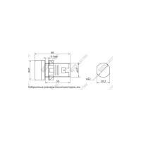 Оповещатель звуковой (сигнализатор) AD22-22M/r31 TDM ELECTRIC d22 мм LED индикация 230 В AC красный SQ0746-0004