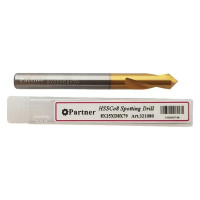 Сверло центровочное Серия 321 (8х79 мм, HSSE, TiN, 90°) Partner 321080