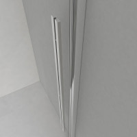 Душевая дверь VINCEA Lugano 1200, черный, стекло тонированное VDS-1L120CGB-1