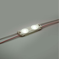 Светодиодный модуль ELF 2smd диод 2835, с линзой, 160гр.,12В, ip 65, std, белый (упак 100 шт) ELF-2SMDstd W (100)