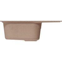 Мойка MIXLINE ml-gm18 с крылом, терракотовая (307), 640x490x190 мм new 551969
