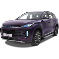 Пороги на автомобиль Rival silver для exeed txl 2020-н.в., 180 см, 2 шт., алюминий F180AL.0907.1