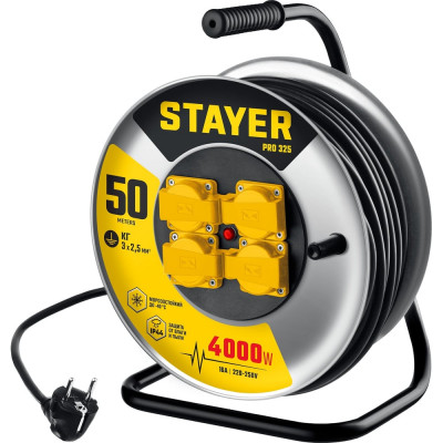 Силовой удлинитель STAYER Pro 55076-50_z01