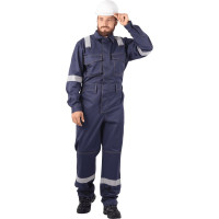 Комбинезон ГК Спецобъединение ПИЛОТ темно-синий, размер 120-124, рост 182-188 Ком 518/120/182