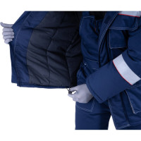 Утеплённый костюм ГК Спецобъединение НАДЫМ темно-синий/серый, р.104-108, рост 182-188 Кос 694/104/182