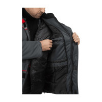 Утепленный костюм ГК Спецобъединение серый-красный, размер 96-100, рост 182-188 Кос 689/ 96/182