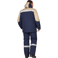 Утепленный костюм ГК Спецобъединение синий-бежевый, размер 104-108, рост 182-188 Кос 1100/104/182