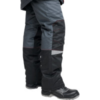 Утепленный костюм ГК Спецобъединение КМ-10 ЛЮКС серый-чёрный-красный, размер 96-100, рост 182-188 Кос 465/ 96/182