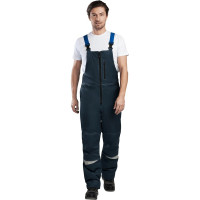 Утепленный костюм ГК Спецобъединение КМ-10 ЛЮКС синий-василек, размер 112-116, рост 170-176 Кос 466/112/170