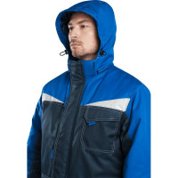 Утепленный костюм ГК Спецобъединение КМ-10 ЛЮКС синий-василек, размер 112-116, рост 170-176 Кос 466/112/170