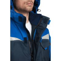 Утепленный костюм ГК Спецобъединение КМ-10 ЛЮКС синий-василек, размер 112-116, рост 170-176 Кос 466/112/170