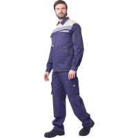 Костюм ГК Спецобъединение ДОКЕР темно-синий/бежевый, р.104-108, рост 182-188 Кос 572/104/182