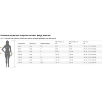 Женский утепленный полукомбинезон ГК Спецобъединение ЗИМУШКА темно-синий/василёк, размер 112-116, рост 158-164 Ком 661/112/158