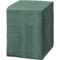Однослойные бумажные салфетки Luscan Profi Pack 24х24 см зеленые 400 шт 476880