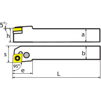 Резец токарный/державка PCLNR3232P12 SANT 4603312182448