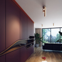 Настенно-потолочный светильник ODEON LIGHT, металл GU10 50W DUETTA 3895/1C