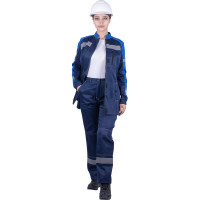 Летний женский костюм ГК Спецобъединение РОУД синий/василек Кос 559/112/158