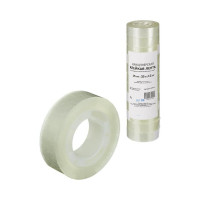 Канцелярская клейкая лента Комус 15 мм х 33 м, 12 шт./уп. 107515