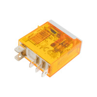Миниатюрное промышленное реле Finder 1 CO конт. 16а, 230в Ac, подключение через fAston, 466182300040