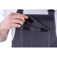 Летний полукомбинезон iForm ТУРБО SAFETY, темно-серый/черный Ком 669/120/182