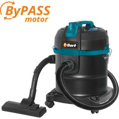 Пылесос для сухой и влажной уборки BORT BSS-1220 BLACK 93412598