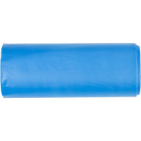 Мешки для мусора ULTRA LAIMA 120л синие рулон 10 шт особо прочные, ПНД 23 мкм, 70х110см, 607695