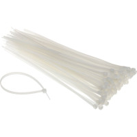 Нейлоновый хомут для стяжки On 3х200 мм, белый, 50 шт./уп. 18-04-303