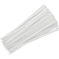 Нейлоновый хомут для стяжки On 3х200 мм, белый, 100 шт./уп. 18-04-302