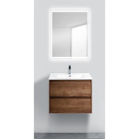 Подвесная база под раковину BelBagno KRAFT-600-2C-SO-RT Rovere Tabacco