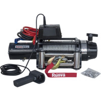 Электрическая лебёдка RUNVA 24V 12500 lbs 5670 кг влагозащищенная EWB12500S24V